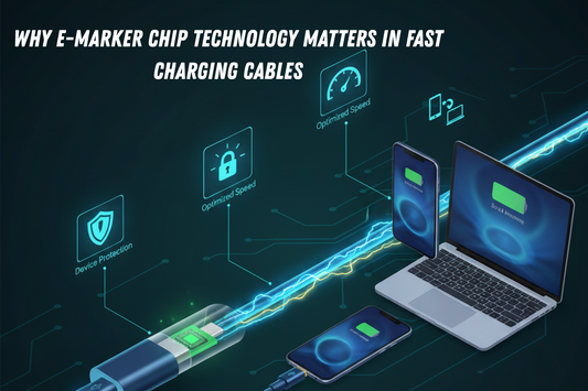 Why E-Marker Chip Technology Matters in Fast Charging Cables