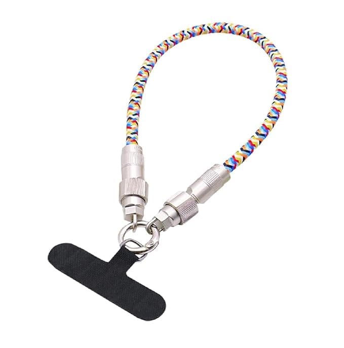 INBAE Loop USB-C phone lanyard 60W fast charging cable worn crossbody by Indian professional in office setting
