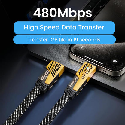 Daily - 4 in 1 Multi-Functional Charging Cable 65W Fast Charging For all Devices