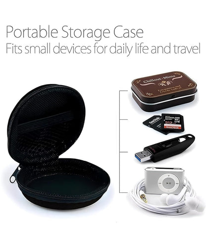 Trendy bubble gadget storage case for students and office use – portable earphone and cable organizer by INBAE