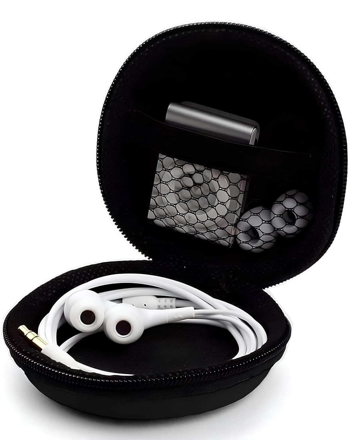 Shockproof and lightweight bubble earphone case for everyday carry – durable small tech storage pouch at INBAE