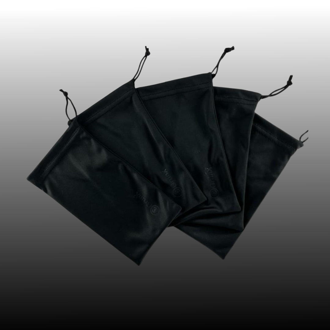 High-grade soft microfiber pouch bag for eyeglasses and delicate items – stylish travel case by INBAE