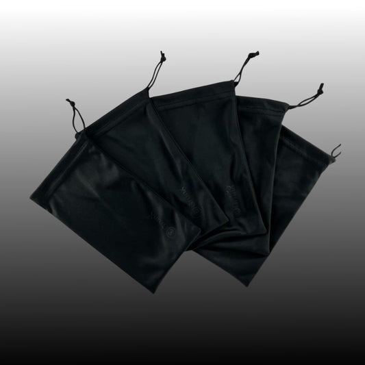 High-grade soft microfiber pouch bag for eyeglasses and delicate items – stylish travel case by INBAE