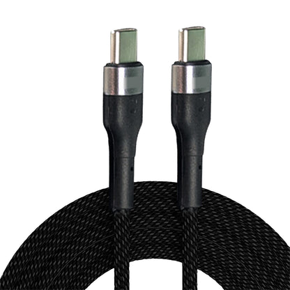 Flash 2-meter USB-C to C high-speed data & 100 W power delivery cable universal compatibility