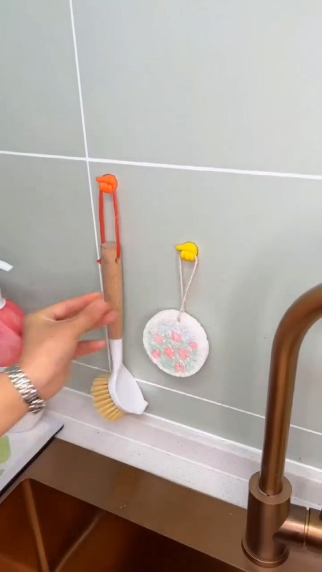 Adhesive cable clip 3M strong hold – cute cable holder set of 5 for charging cords and earphones by INBAE