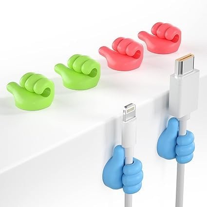 Premium 3M adhesive cable holder clips – trending keyword: ‘best adhesive cable holders India’ for home office and gaming setup at INBAE