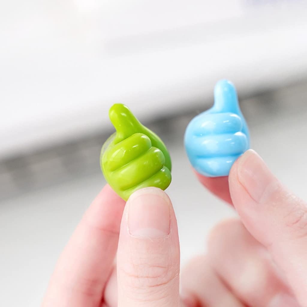 Hand-shaped cable clip holders with 3M adhesive – pack of 2 for desk cable organisation and wall mount use at INBAE