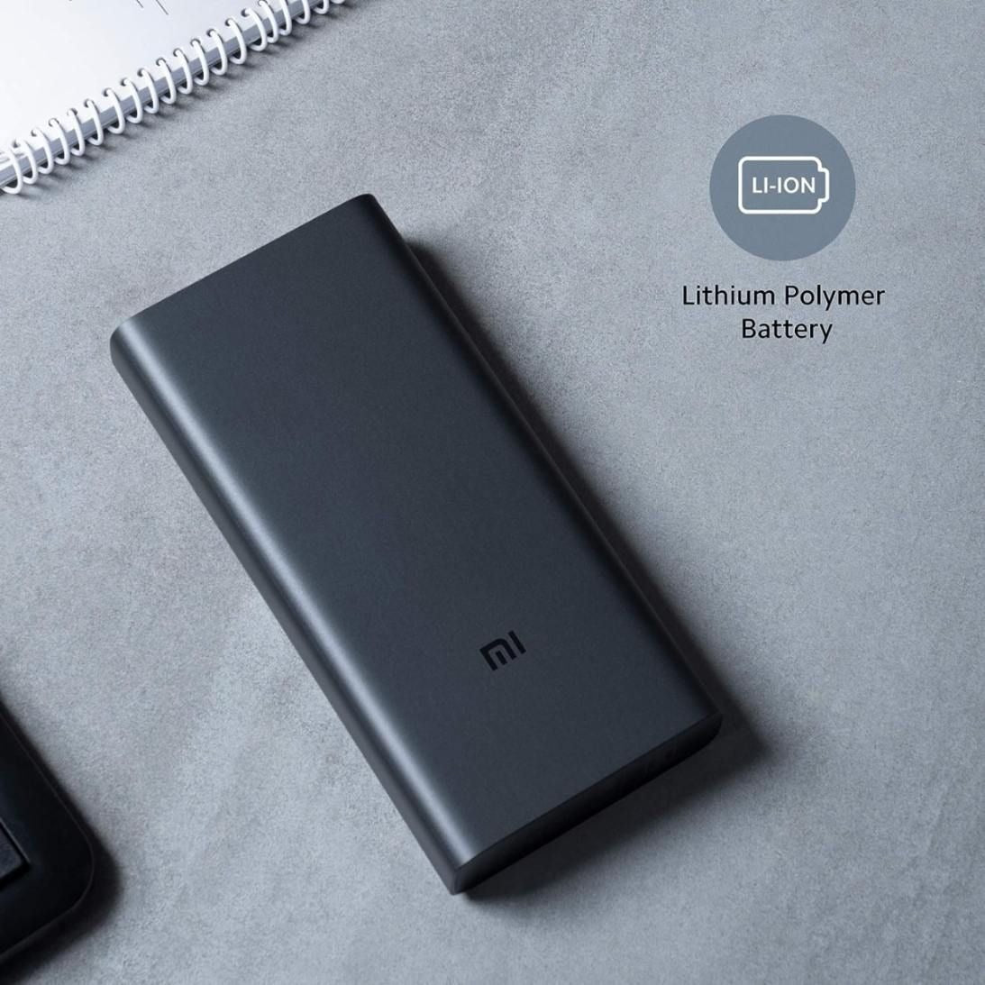 Xiaomi 20000mAh power bank 22.5W fast charging dual-port output safe battery pack