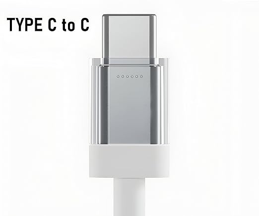 Nothing 65W USB-C C-to-C braided 1 m charging & sync cable universal white colour