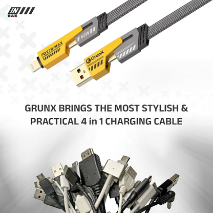 INBAE 4 in 1 Fast Charging Cable