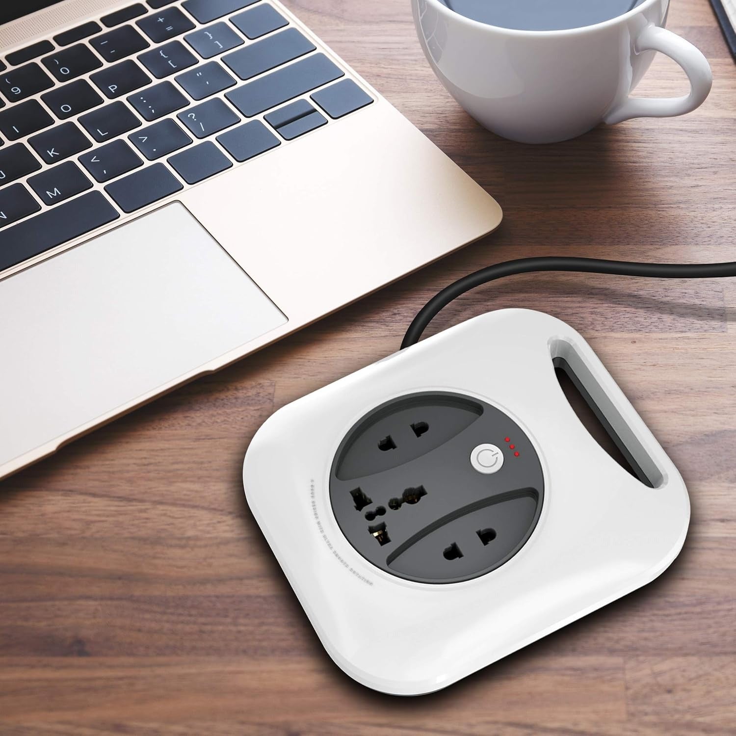 Wipro Flex Box power extension box 4-meter heavy-duty cord built-in handle travel friendly