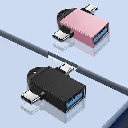Duo Link 2-in-1 Metal OTG Adapter