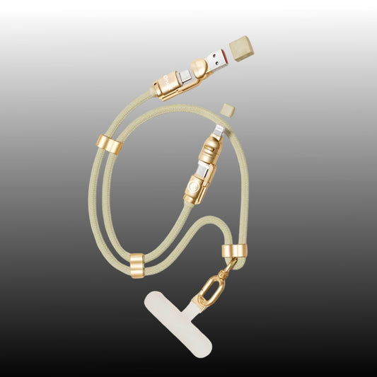 Lasso - Strong Lanyard 4 in 1 Fast Charging Cable & Phone Holder