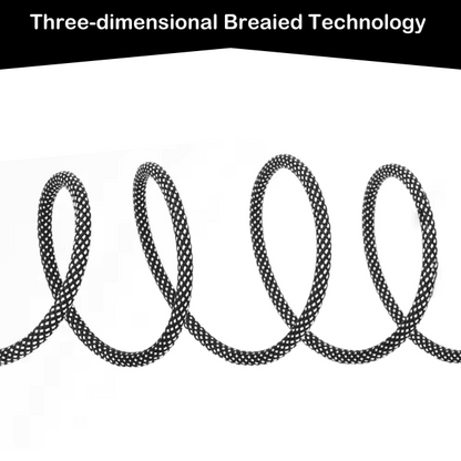 Compact travel magnetic 4-in-1 charging cable INBAE for iPhone Android USB-C Micro-USB USB-A